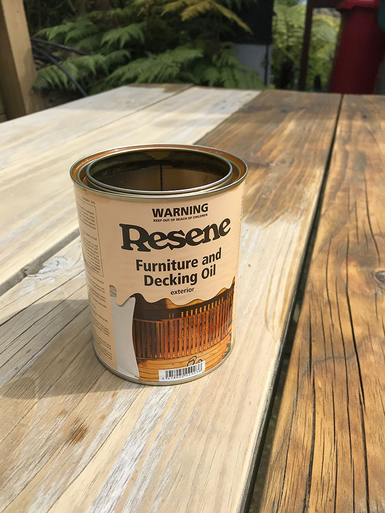 How to Refurbish an Outdoor Table Living a Real Life